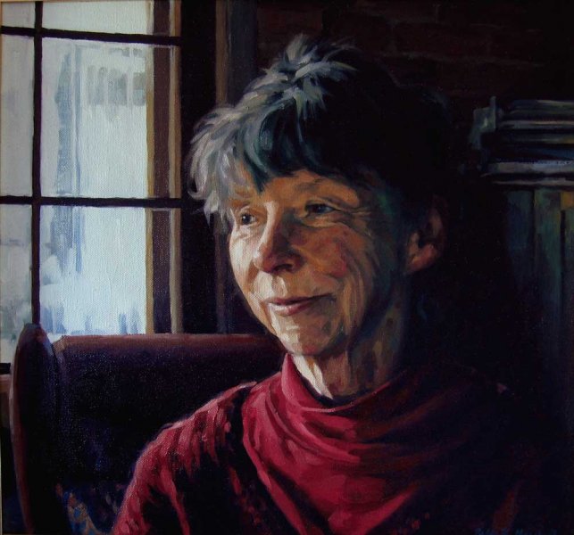 Lu Lu - oil on linen canvas 52x56 cm 2009