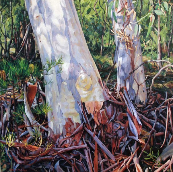 Gifts of the Gums - oil on canvas 76x76cm 2013