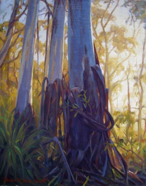 Morning Light - oil on canvas 25.5x20cm 2013