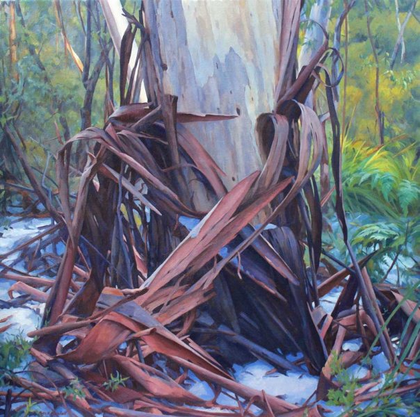 Sacred - oil on canvas 107x107cm - 2015
