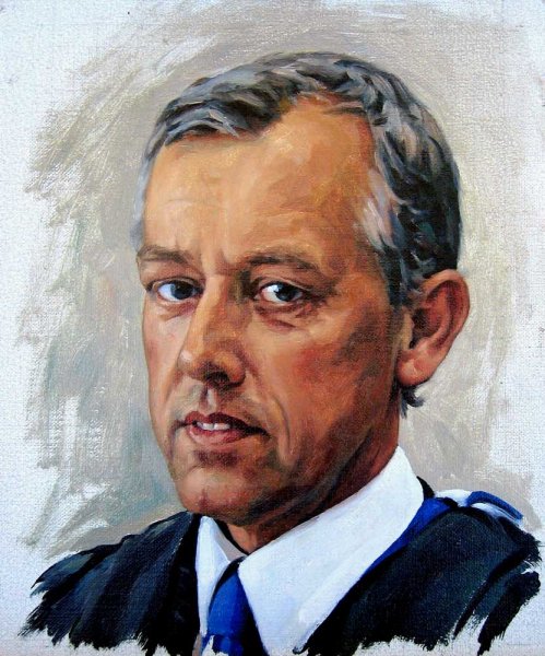 Portrait sketch for a commission - oil on canvas 20x25 cm 2007