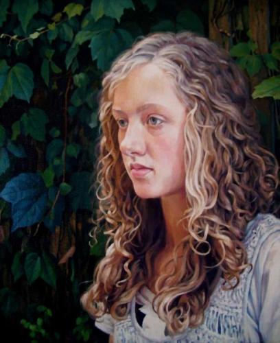 Portrait of Correa - oil on linen canvas 41x48 cm 2010