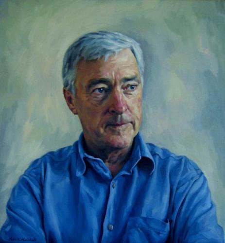 Portrait of Peter Andren MP - oil on linen canvas 2007